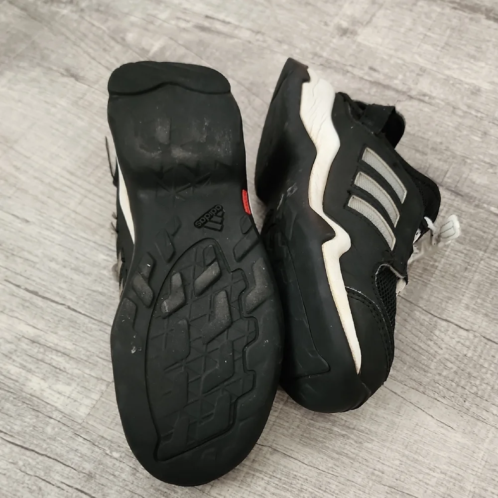 Adidas Black and White Athletic Shoes - Picture 4 of 5